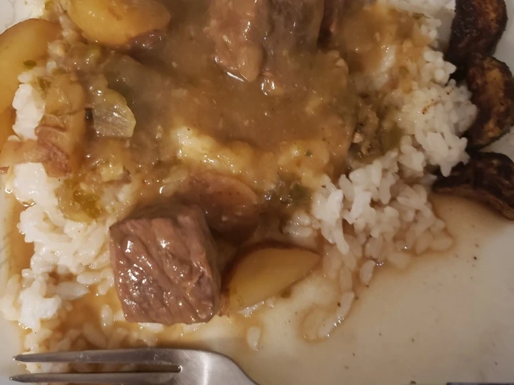 Simple Way Prepare Recipe Stewed Beef that is Delicious, Tasty}