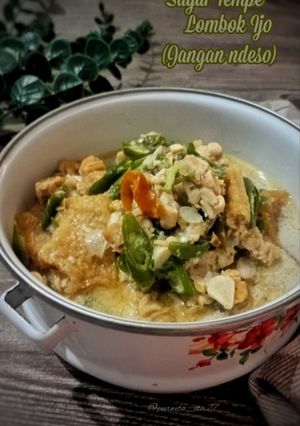Foto resep Sayur Tempe Lombok Ijo