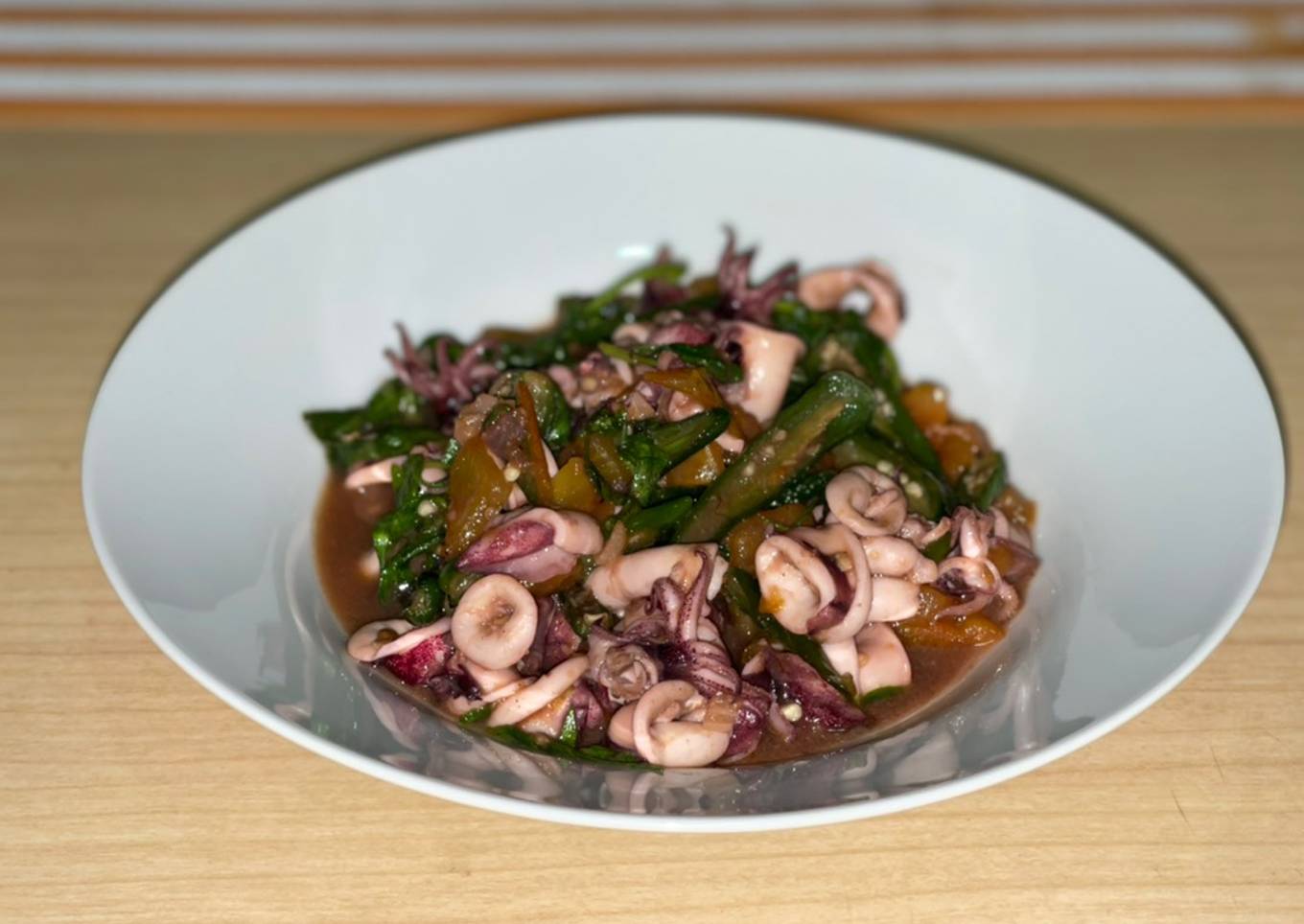 Cumi Cabai Ijo kemangi Hemat Minyak Goreng