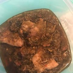 A picture of Ofada Sauce.