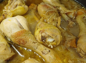 Foto principal de Jamoncitos de pollo al vino 🍗