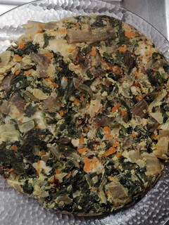 Una foto de Tortilla de acelga