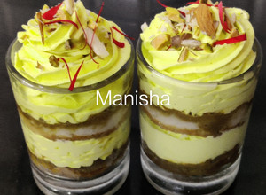 A picture of Thandai Tiramisu.
