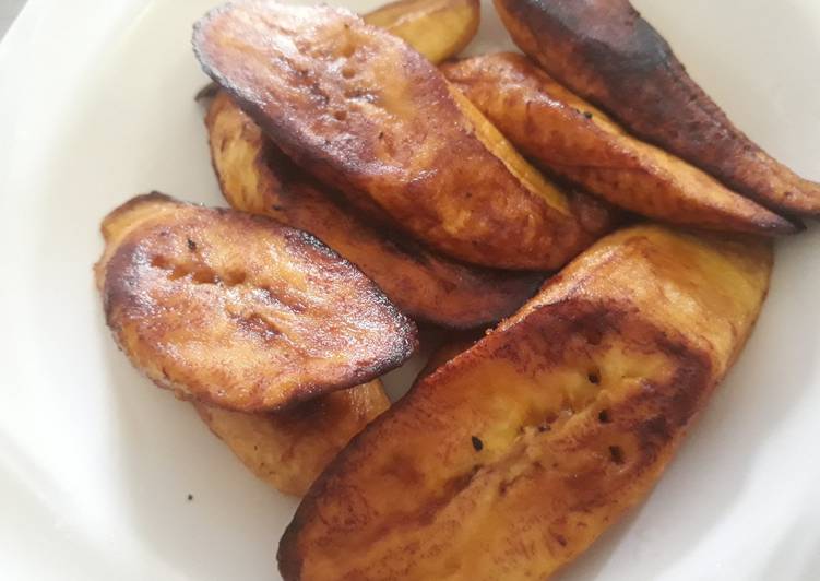 Easiest Way to Prepare Super Quick Homemade Unripe Fried plantain