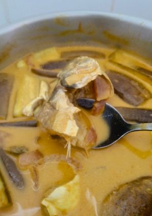 Gambar Gulai Ikan Cencaru Bersantan
