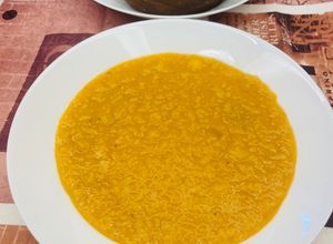 Foto di Zuppa di zucca e lenticchie rosse (con Bimby 0 Monsieur Cousine)