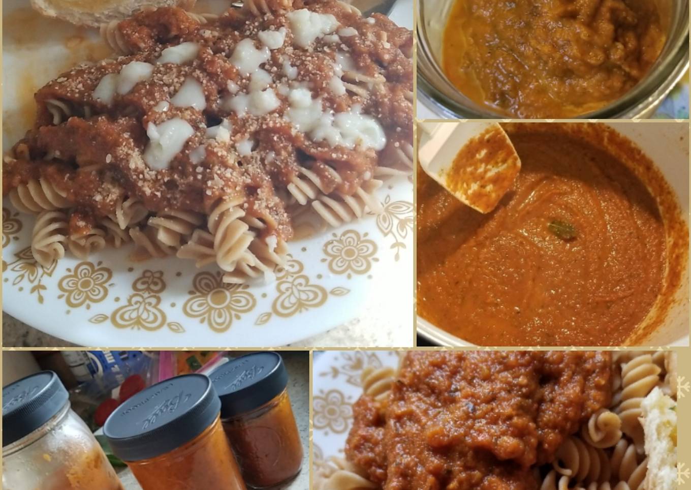Oven Roasted Tomato Sauce