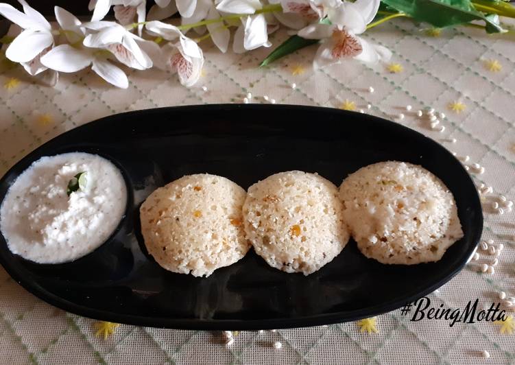 Recipe of Super Quick Homemade Barley Rawa Idli