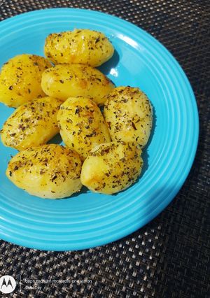 Una foto de Papas baby al horno