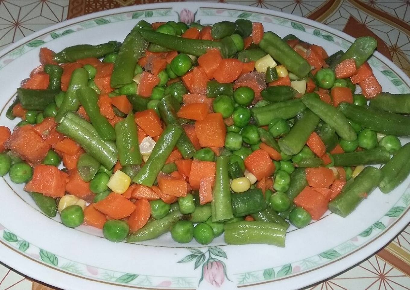 Buttered Mix vegetables