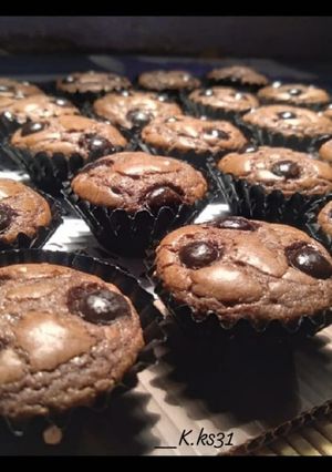 Foto resep Brownies Kering Mini -189-