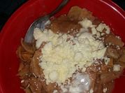 Una foto de cazuela de frijol