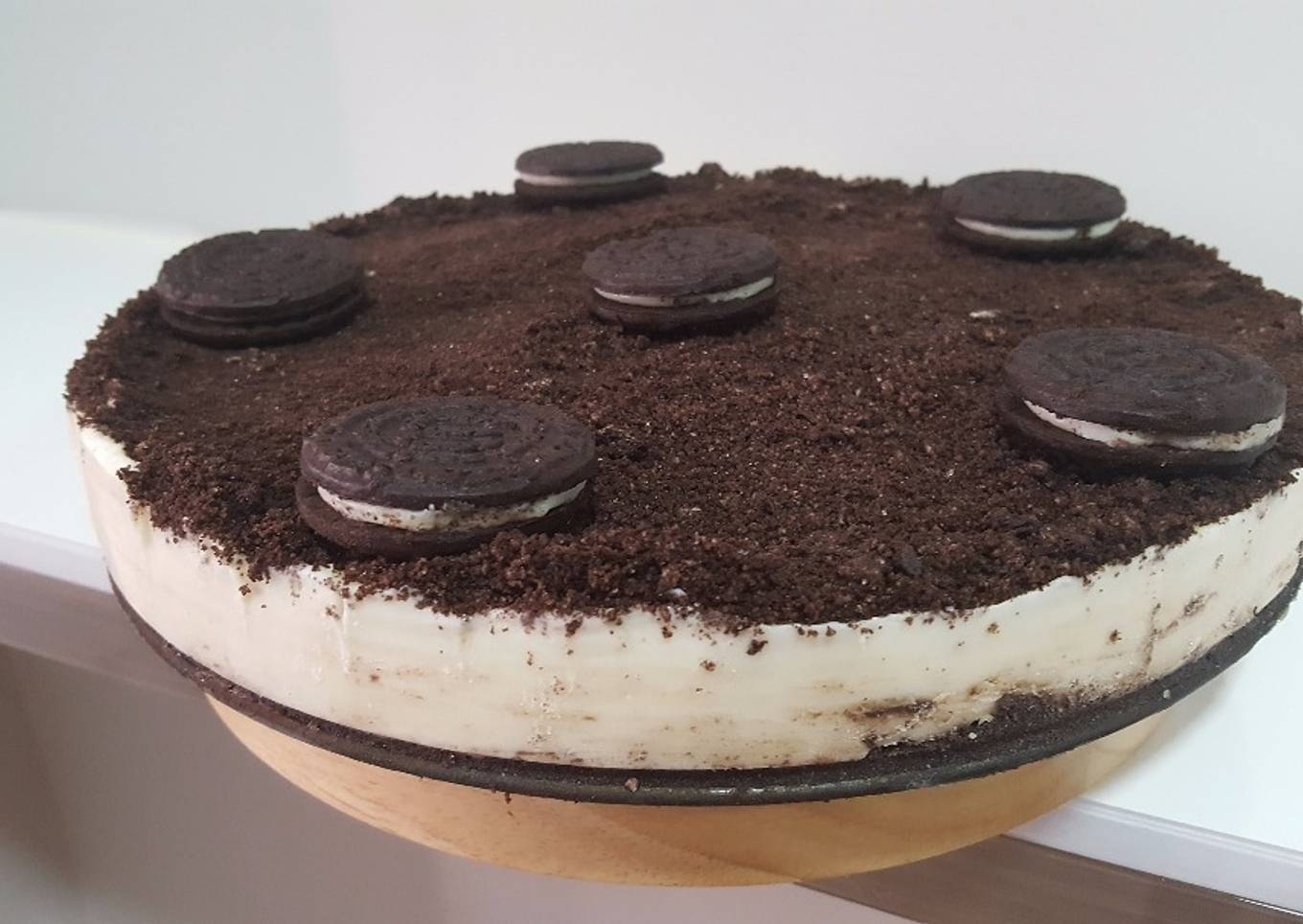 Tarta fría de oreo