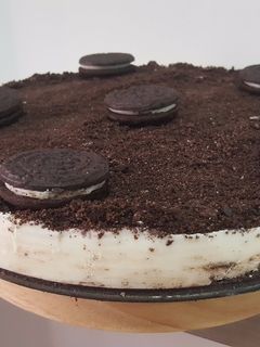 Una foto de Tarta fría de oreo