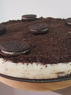 Una foto de Tarta fría de oreo