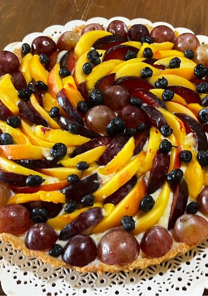 Una foto de Tarta de frutas