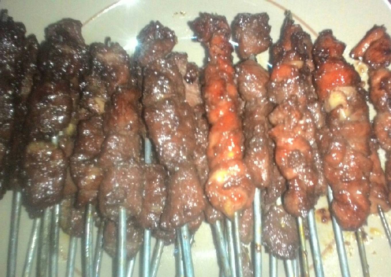 Sate sapi ala Meirizka Zanuba Arifah