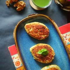 Paneer Walnut Kebab A picture of Paneer Walnut Kebab.