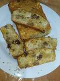 Budín de manzana y avena