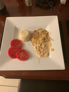 A picture of Chicken Cordon Bleu Casserole.