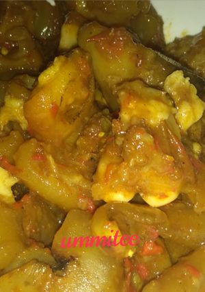A picture of Peppered pomo.