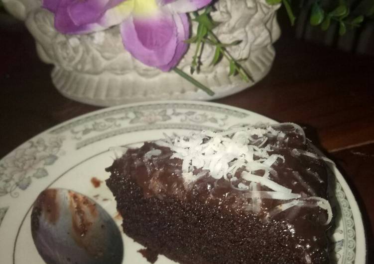 Resep Steamed Moist Chocolate Cake, Enak