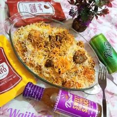 A picture of Bombay+Sindhi Masalah Beef Biryani.