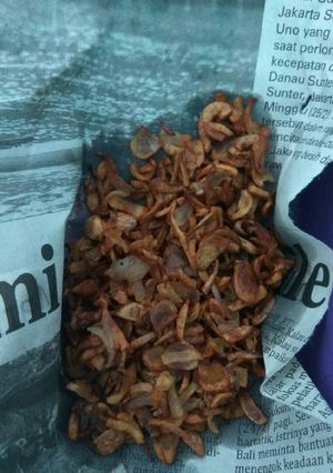 Foto resep Bawang Goreng Pelengkap Bubur