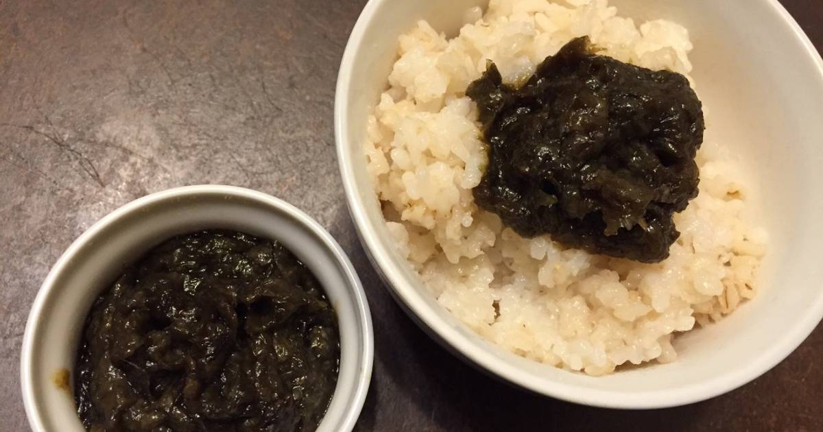 Homemade Noritukudani (laver boiled in soy sauce) Recipe by