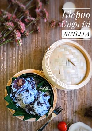 Foto resep Klepon Ungu Isi Nutella