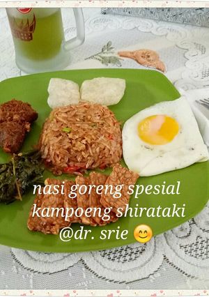 Foto resep Nasi Goreng Spesial Kampoeng Shirataki