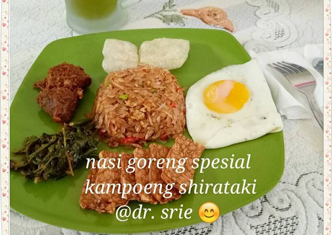 Nasi Goreng Spesial Kampoeng Shirataki