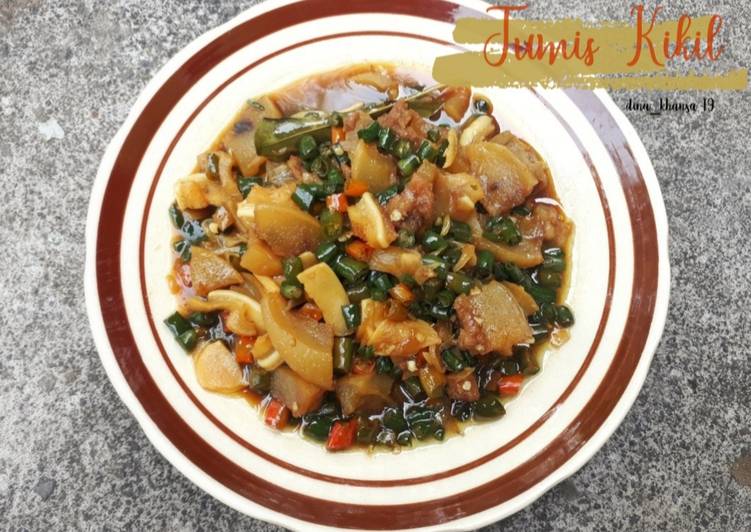 Tumis Kikil Cabe Ijo