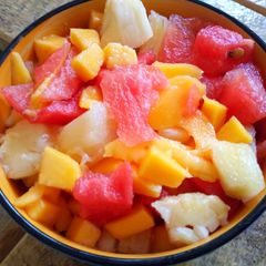 A picture of Rainbow Fruit Salad.