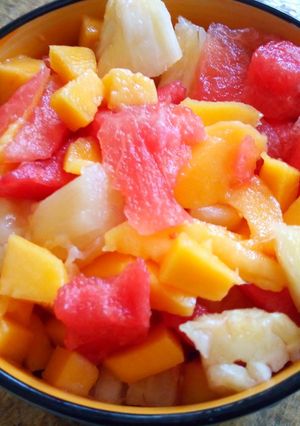 A picture of Rainbow Fruit Salad.