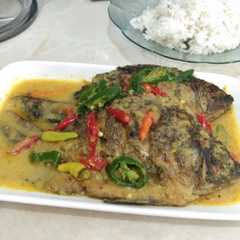 A picture of Ikan Mujair Santan.