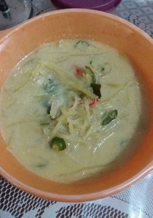 Foto resep Sayur santan pepaya muda ala mamah qusyairi