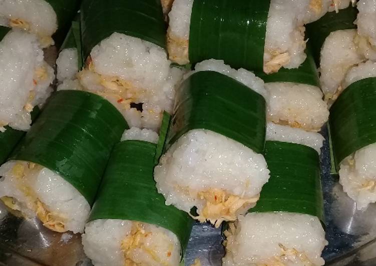 Lemper Isi Ayam