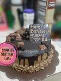 Brownis Birthday Cake
