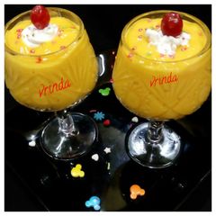 A picture of Mango mousse.