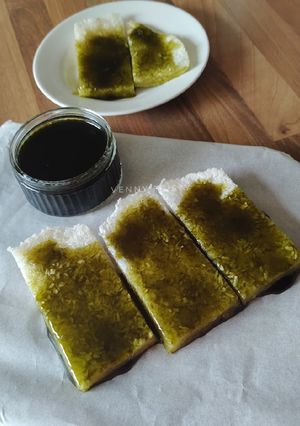 Foto resep Kue Rangi Saus Pandan