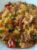 Arroz con choupa (pota)