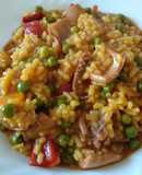 Arroz con choupa (pota)