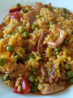 Una foto de Arroz con choupa (pota)