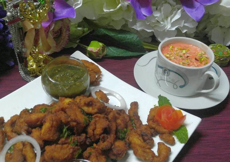 Recipe of Ultimate Chicken fries with kashmeeri chaye 😋😋😋crispy  chicke frise. Bht mazay ke aap bhi zaror try karain