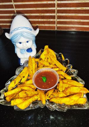 A picture of French Fries Style Pakora.