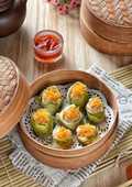 Siomay Sawi Putih isi Ayam