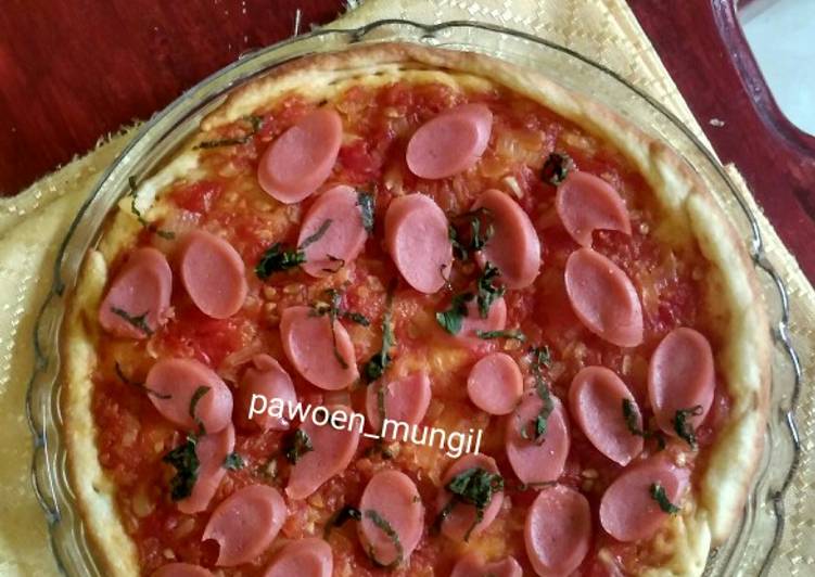 61. Pizza sosis