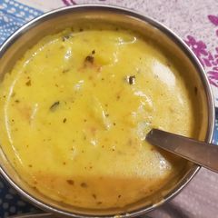 A picture of Lassi wali kadhi.