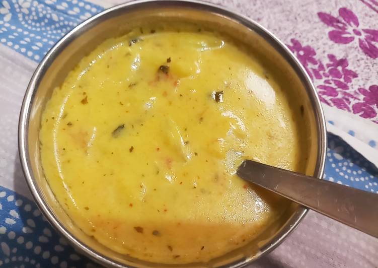 Simple Way to Make Quick Lassi wali kadhi